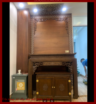 Bàn thờ Án Gian Chân vuông 12